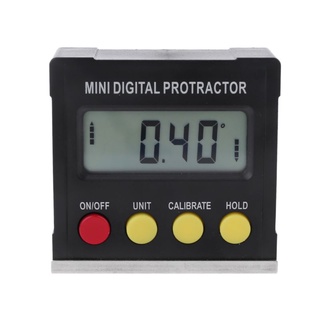 PCF* 360 Degree Digital Protractor Inclinometer Electronic Level Box Magnetic Base Measuring Tools