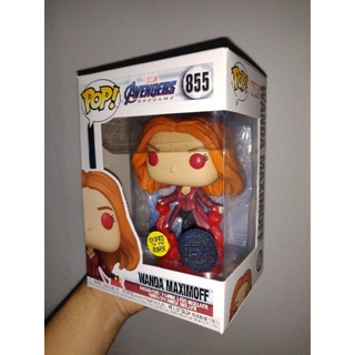 Funko Pop Movies Marvel Avengers Endgame : Wanda Maximoff Glow In The Dark 855