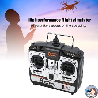 【nono】ราคาถูก JTL0908A 8CH RC Flight Simulator Support Realflight G7 Phoenix 5.0 XTR Drone