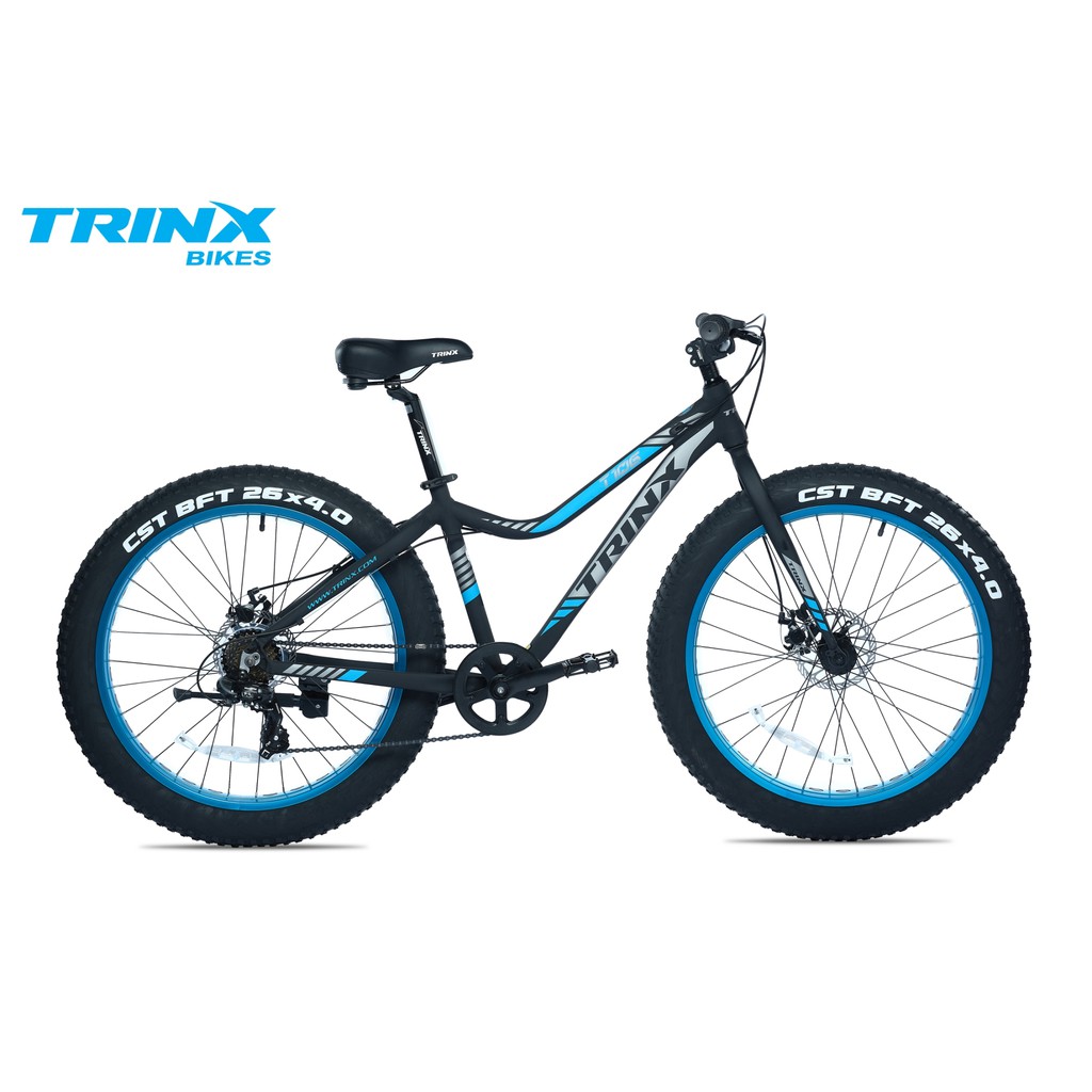 จักรยานล้อโต TRINX FATBIKE T106 7 สปีด เฟรมอลู วงล้อ 26 นิ้ว 2021