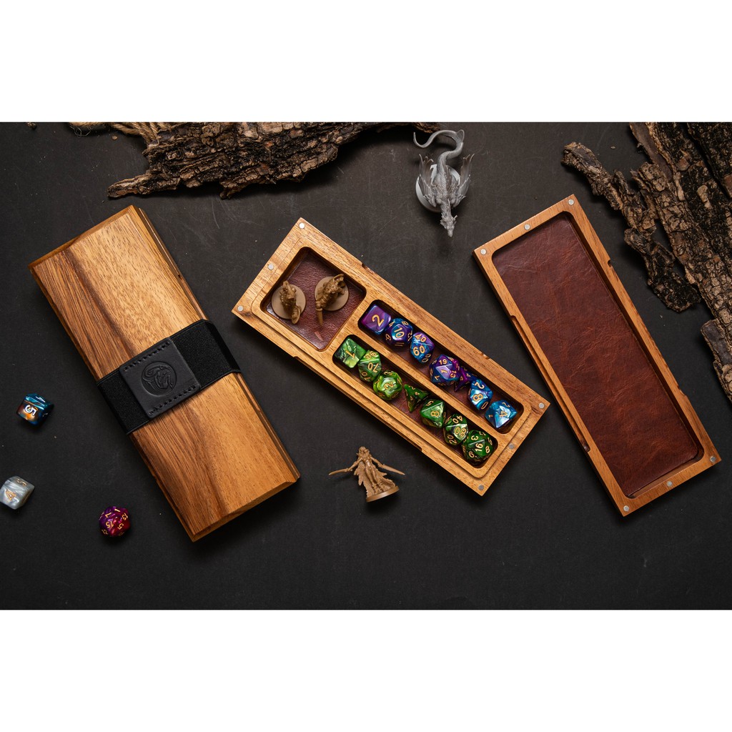 Dragon Dice Box (Product does not include dice) | Dice Vault | RPG Dice Set | Dungeons and Dragons D