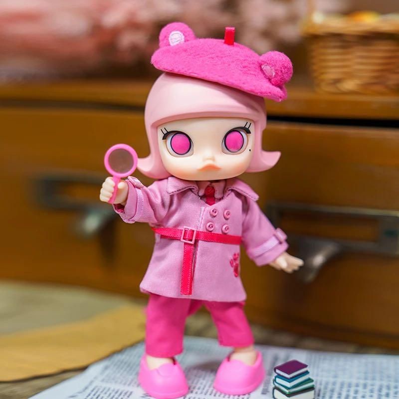 (พร้อมส่ง) Pop Mart Molly BJD - Pink Panther