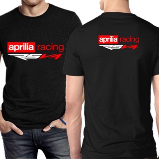 เสื้อยืด พิมพ์ลาย Aprilia Racing TshIrt 2 สําหรับผู้ชาย และผู้หญิง