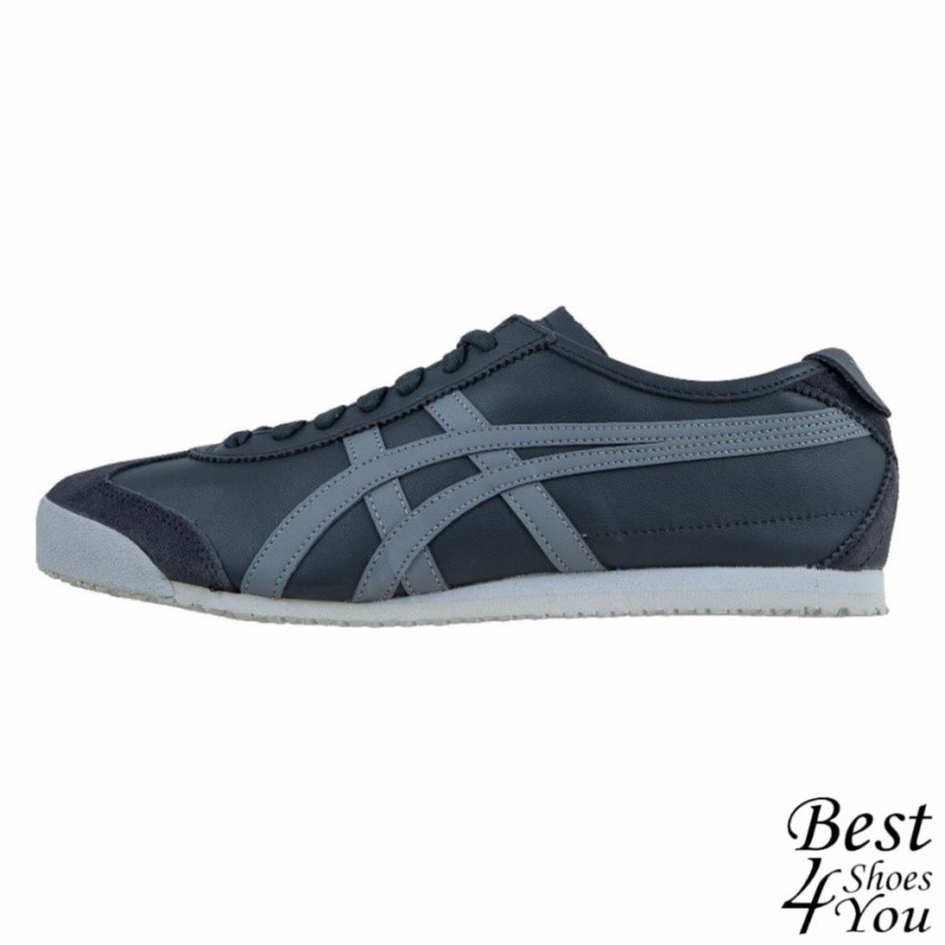 Onitsuka Tiger Mexico 66 รุ่นยอดนิยม D4J2L-9596 (Dark Grey / Aluminum)