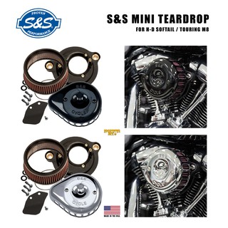 **ฟรีส่งผ่อน0%** S&amp;S Mini Teardrop สำหรับ Softail / Touring M8 ทุกรุ่น