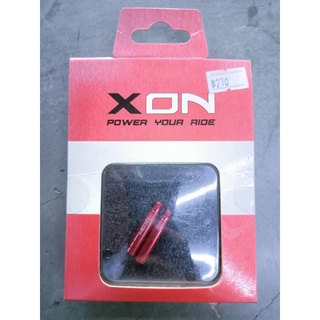 วาล์วหัวต่อจุกลม XVC-07 XON 30 MM. และ 2 สี ดำและแดง