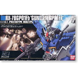 HG RX-78 GP01Fb Gundam GP01 Fullburnern (HGUC) BANDAI 4902425782133 4573102603920 590