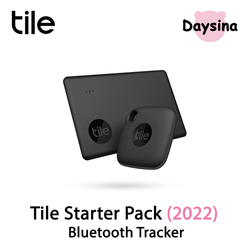 Tile Starter Pack (2022) 2-Pack (MateSlim) Bluetooth Tracker อุปกรณ์ติด ...