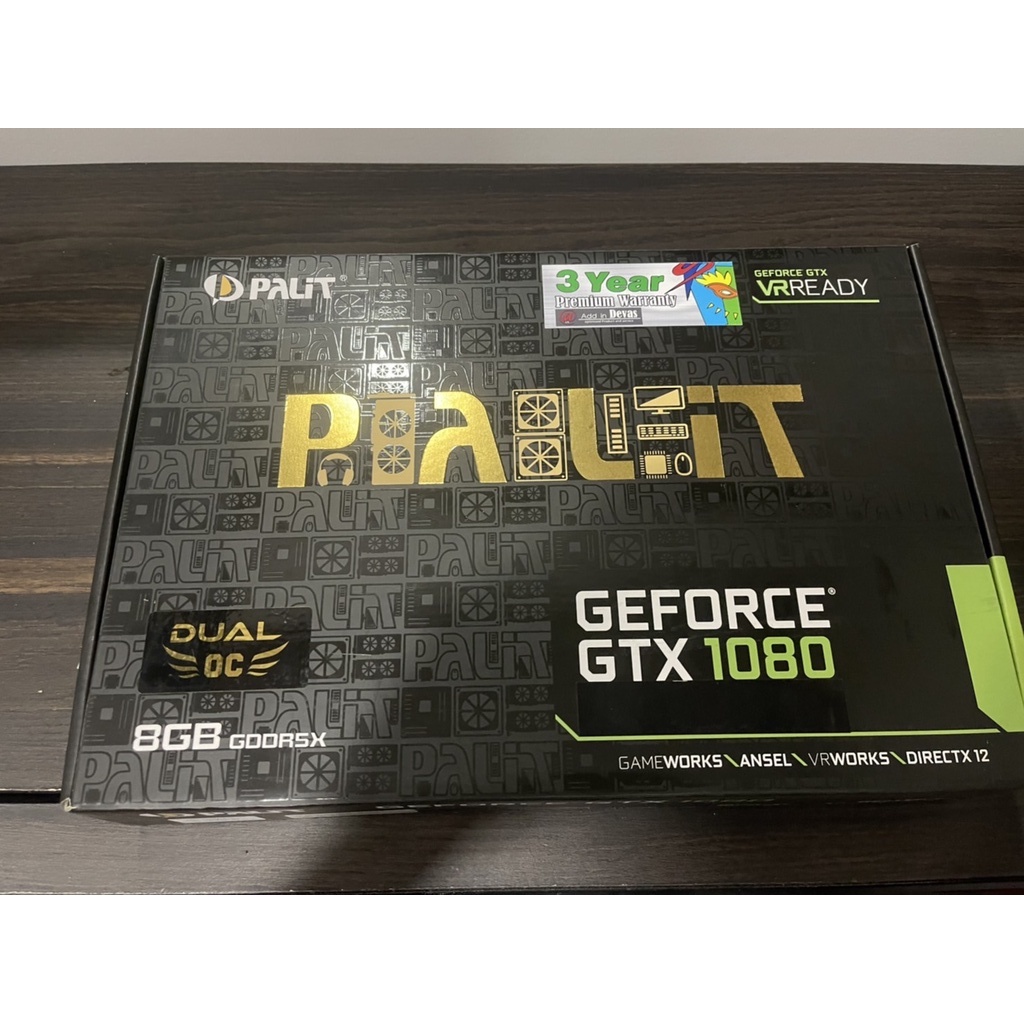 Palit gtx 1080 8GB (มือสอง)