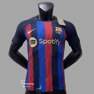 เสื้อฟุตบอล บาเซโลน่า ชุดเหย้า เกรดเพเยอร์ ปี 2022/23 Barcelona FC Home 2022/23 ( PLAYER )