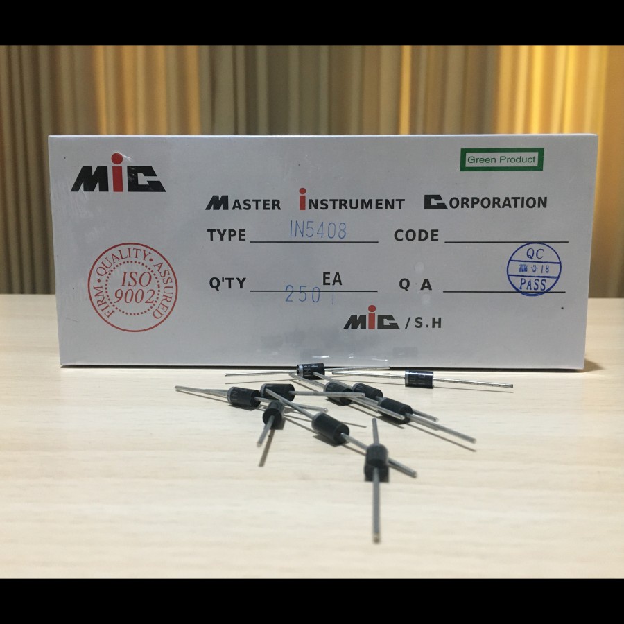 Recifier DIODE DIODE 1N5408 1N 5408 IN5408 IN 5408 3A 1000V