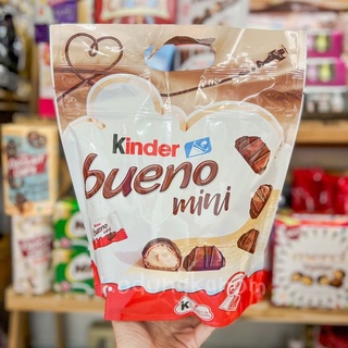 Kinder bueno mini Chocolate คินเดอร์บูเอโน่มินิรสช็อกโกแลต 68ชิ้น