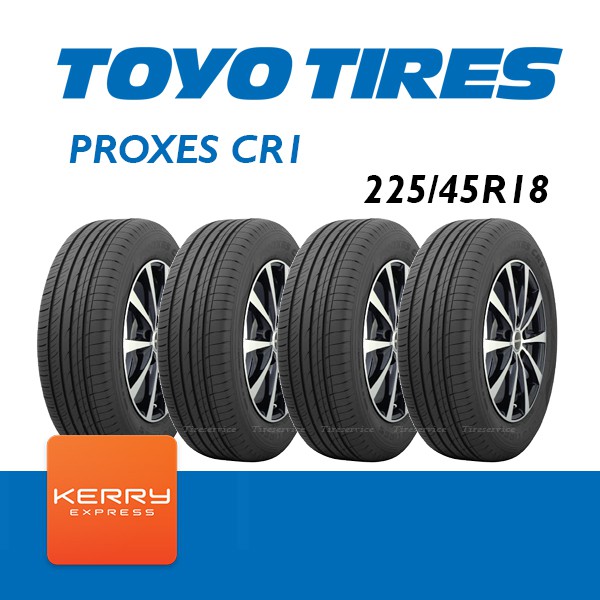 225/45R18 Toyo Cr1 ชุดยาง (ฟรีจุ๊บยางแท้) | Shopee Thailand