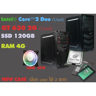 คอมพิวเตอร์ ประกอบพร้อมใช้ Core 2 I GT630 2G I เล่นเกมส์ I ทำงานลื่นๆ I รับไวไฟได้