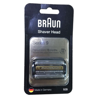 BRAUN ฟอยส์สำหรับเครื่องโกนหนวด Series 9 รุ่น 92B สีดำ