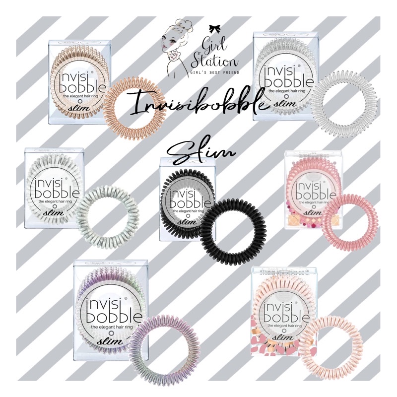 ถูกที่สุด🧘🏻‍♀️invisibobble® slim แบ่งขาย 1 เส้น และยกกล่อง 3 เส้น🇩🇪