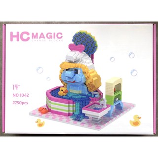 HC Magic 1042 The Smurfs Smurfette จำนวนตัวต่อ2,750 pcs