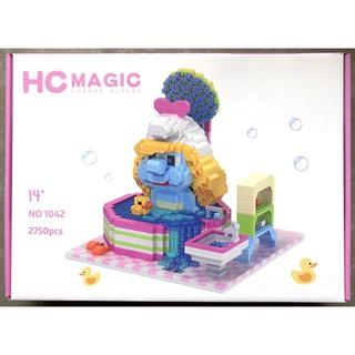 HC Magic 1042 The Smurfs Smurfette จำนวนตัวต่อ 2,750pcs