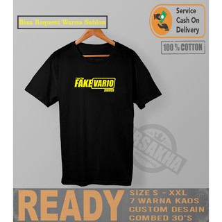 เสื้อยืด ลาย Iam The Fake Vario Driver สําหรับผู้ชาย