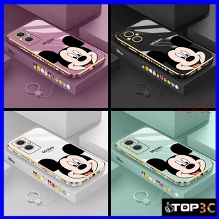 เคส oppo Reno 8Z 5G เคส oppo Reno 7Z 5G Reno 8 PRO 5G Reno7 5G A93 oppo Reno5 oppo A94 Reno 6 Reno 6Z Reno 8 เคสโทรศัพท์มือถือ ลายการ์ตูนดิสนีย์ มิกกี้เมาส์ สําหรับ MQ