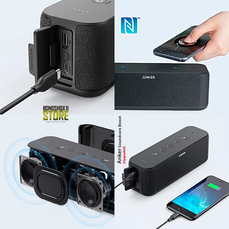 (เคลียร์สต็อค) Anker Soundcore Boost BassUp 12H Playtime USB-C IPX7 ...