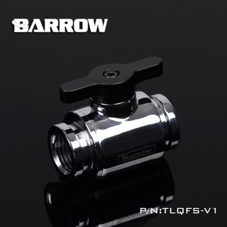 Barrow G1/4" Mini Valve silver (วาวล์น้ำคอมพิวเตอร์ จัดส่งในไทย รับประกัน 1ปี)