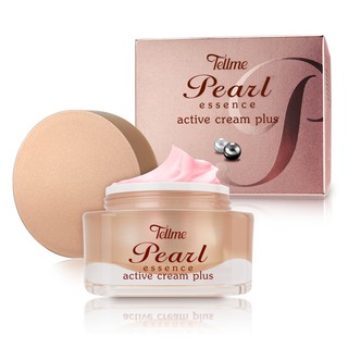 🔥โปรค่าส่ง25บาท🔥Tellme Pearl essence active cream plus  52 g.เท็ลมี เพิร์ล เอสเซ้นซ์ แอคทีฟ ครีม พลัส9094