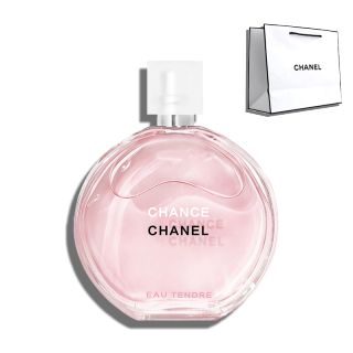 แถมถุงแบรนเคาน์เตอร์ Chanel Chance Eau De Toilette EDT 100ML ของแท้ 100% น้ำหอมผู้หญิง