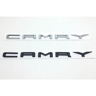 โลโก้ตัวอักษร โตโยต้า แคมูรี่ ติดท้าย 2018 - 2020  new Camry toyota car logo Sticker Car Tail logo body