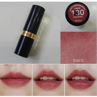 ลิปสติก revlon สี 130 rose velvet (สีหายาก ของแท้จ้าาา)