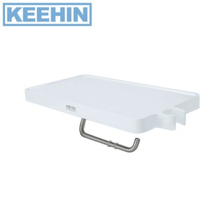 KB-13-351-11 ที่ใส่กระดาษชำระพร้อมที่วางของ และขอแขวนในตัว Toilet Tissue Holder with Shelf KARAT FAUCET KB-13-351-11