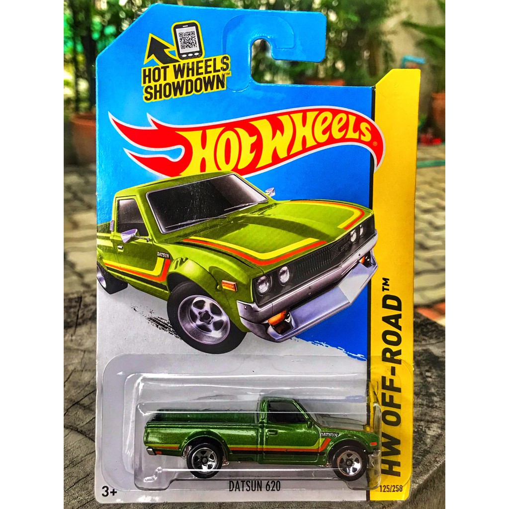 Hot Wheels Datsun 620  สีเขียว (สีหายาก) แพ็ค America