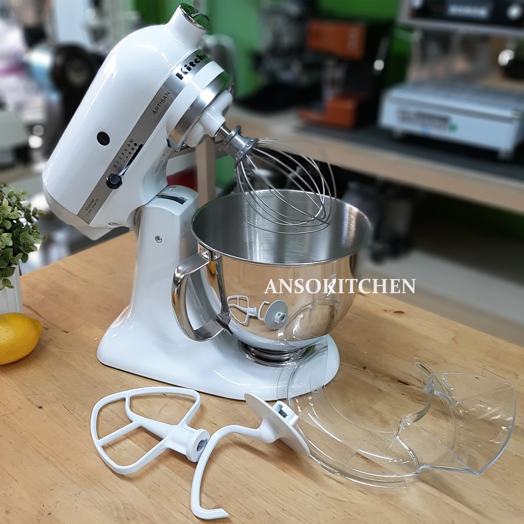KitchenAid รุ่น Artisan (สีขาว) เครื่องตีแป้งผสมอาหาร โถขนาด 5 Quart / 4.8 L รับประกันมอเตอร์ 1 ปี