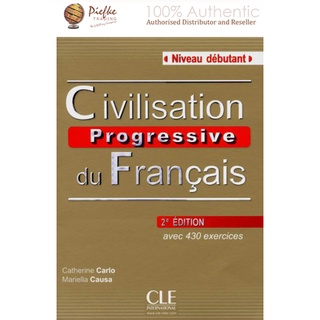 Civilisation Progressive du Francais - Nouvelle  : Livre + Audio Audio : 9782090381207 (นำเข้าของแท้100%)