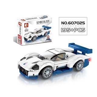 ตัวต่อรถแข่ง  ตัวต่อเลโก้ Sembo Block Race Car เลโก้รถฟอร์มูล่า สินค้าพร้อมส่ง