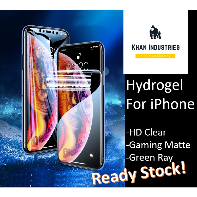 ฟิล์มกันรอยหน้าจอ Hydrogel พรีเมี่ยม iPhone 13 Pro Max 13 Pro iPhone 13 iPhone 13 Mini MINI