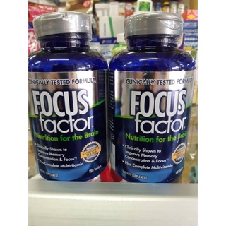 Focus Factor Nutrition for the Brian 180 เม็ด