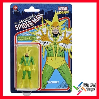 Marvel Legends Retro Electro 3.75" Figure มาร์เวล เลเจนด์ รีโทร อิเลกโทร ขนาด 3.75 นิ้ว ฟิกเกอร์