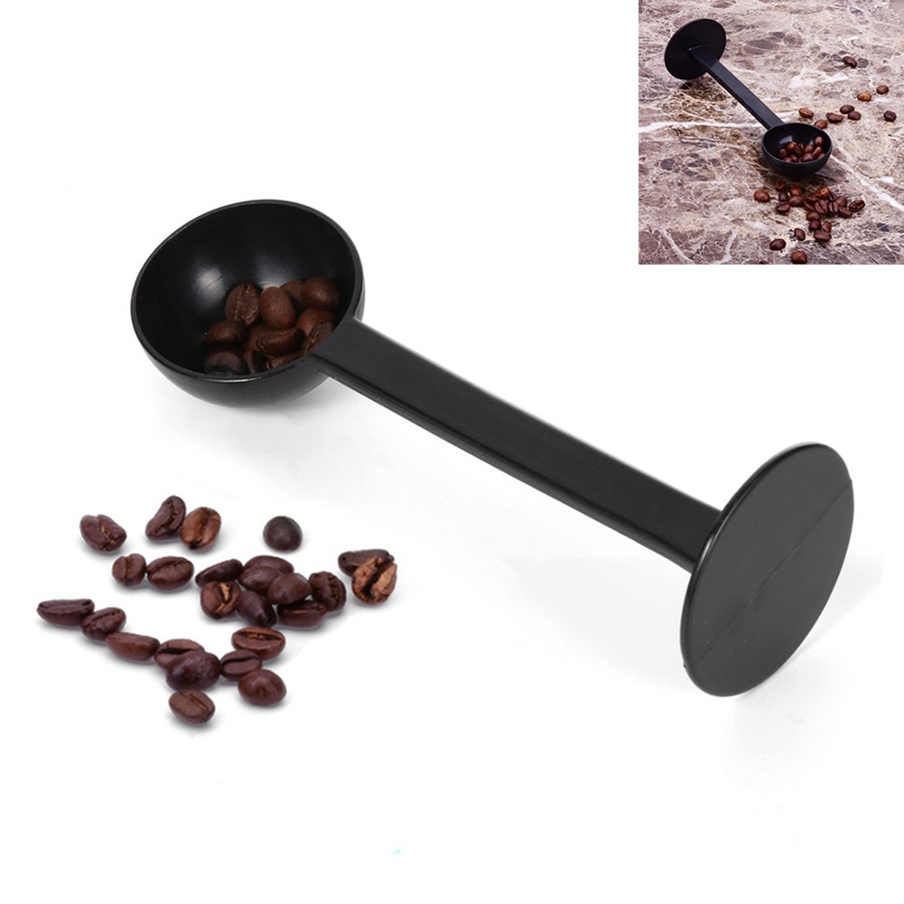 VIP2-in-1 Espresso Coffee Bean ช้อนวัด 10g Tamping Scoop Tamper เครื่องมือชา