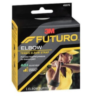 Futuro Tennis Elbow Support พยุงกล้ามเนื้อแขนท่อนล่าง ฟูทูโร่ สีดำ