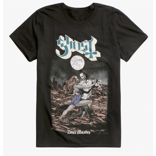 ขายดี!ใหม่ เสื้อยืดลําลอง แขนสั้น พิมพ์ลาย Ghost Dance Macabre Papa Emeritus 100% ของขวัญคริสต์มาส สําหรับผู้ชายS-5XL