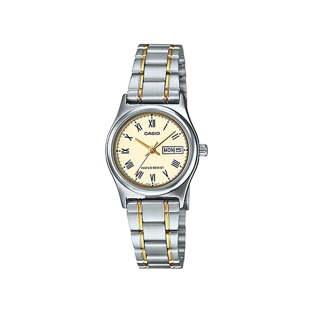 Casio Standard นาฬิกาข้อมือผู้หญิง รุ่น LTP-V006SG-9BUDF,LTP-V006SG-9B,LTP-V006SG