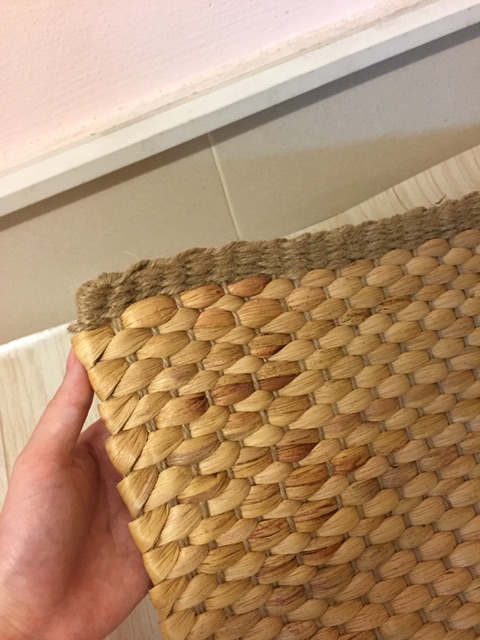 ส่งฟรี🧺(สั่งทอได้ทุกขนาด)ทอตามคิว เสื่อสานผักตบชวา - รูปที่ 4