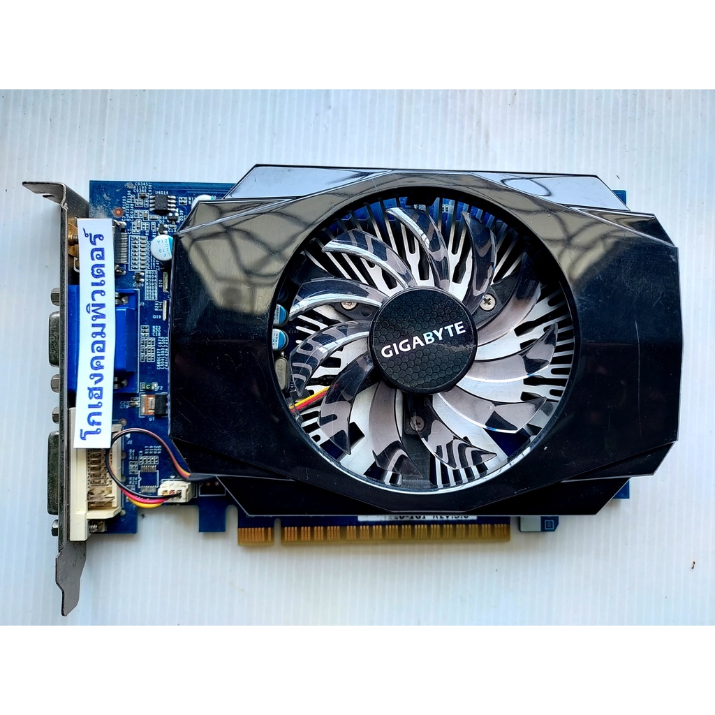 การ์ดจอ NVIDIA GeForce  GT120-GT220  1Gb  DDR2 128Bit  มือสอง ราคาถุก ใช้งานได้ดีครับ