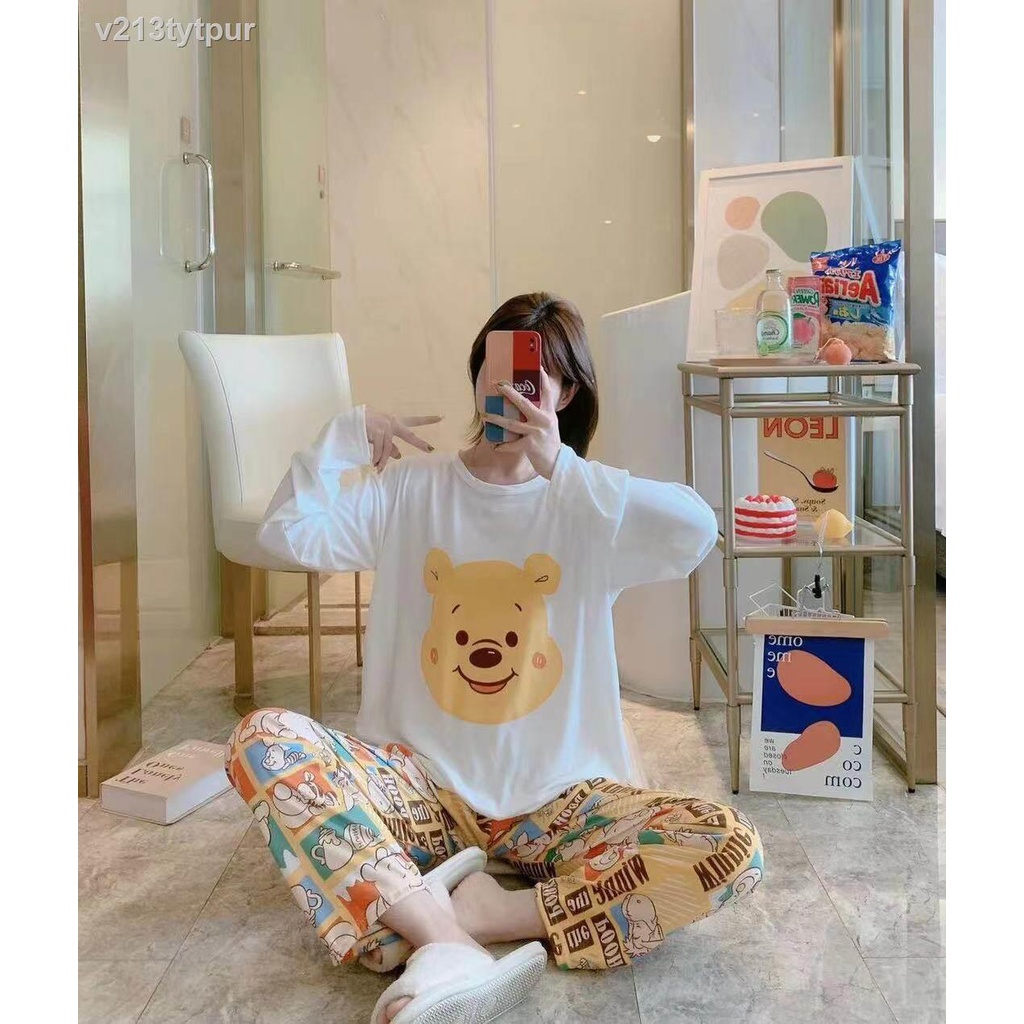 ชุดนอน ชุดนอนลายโดนัลด์ ดั๊ก ชุดนอนน่ารัก ผ้าคอตตอน นิ่มมาก สินค้าพร้อม ...