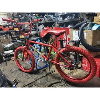 แฮนด์จักรยาน BMX งานใต้หวัน 22.2 mm. อลูมิเนียม / เหล็ก