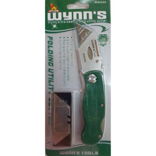 คัตเตอร์อเนกประสงค์ พับได้ พกพาสะดวก ของแท้ (ยอดขายอันดับ1 ในไทย) Wynns W06500 สินค้าขายดี