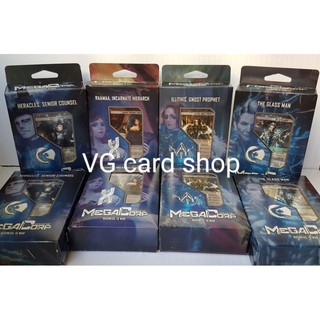 การ์ดเสริมทักษะทางภาษา MegaCorp trading card game Broadgame VG card shop