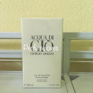 (แท้100%)  Armani aqua di gio edt 100ml กล่องซีล per9