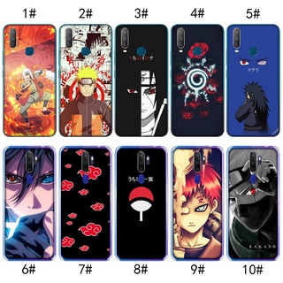 เคสใส ลายโลโก้อนิเมะนารูโตะ Akatsuki สําหรับ Vivo V5 V7 V9 Y66 Y67 Y79 Y75 Y85 Y89 Lite MZD15